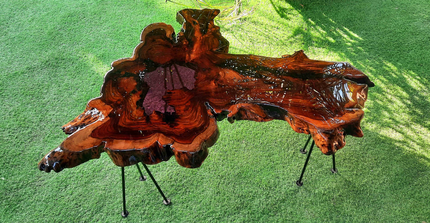 Natural Live Edges Table