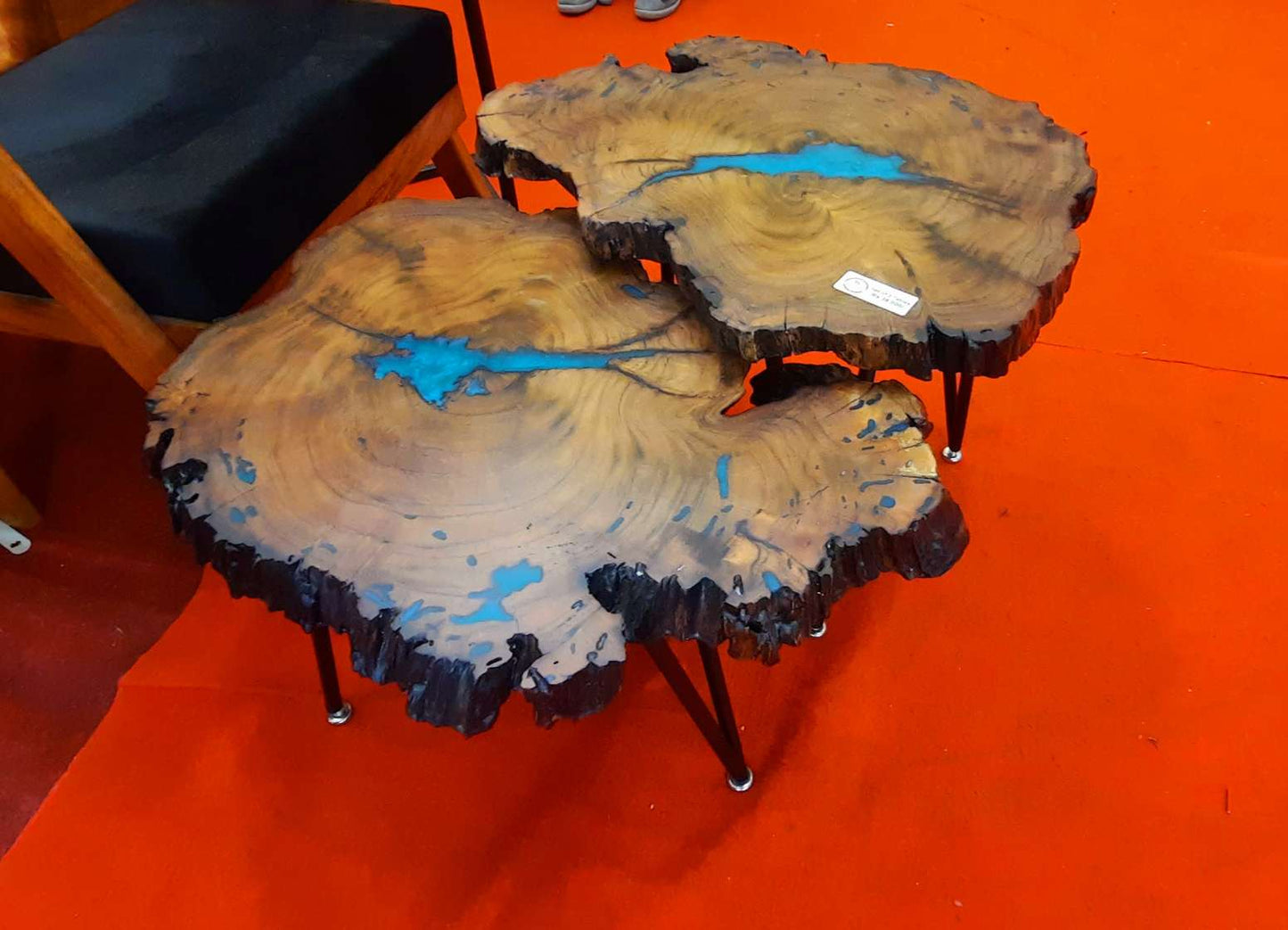 Nesting tables set of two
