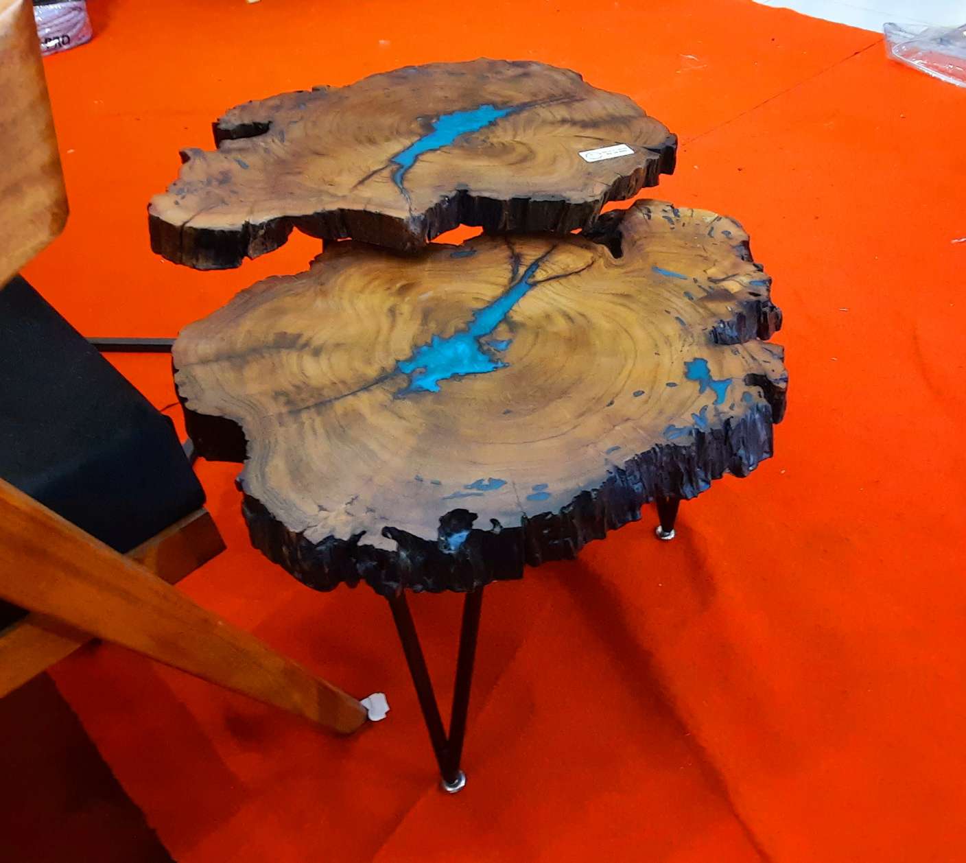 Nesting tables set of two