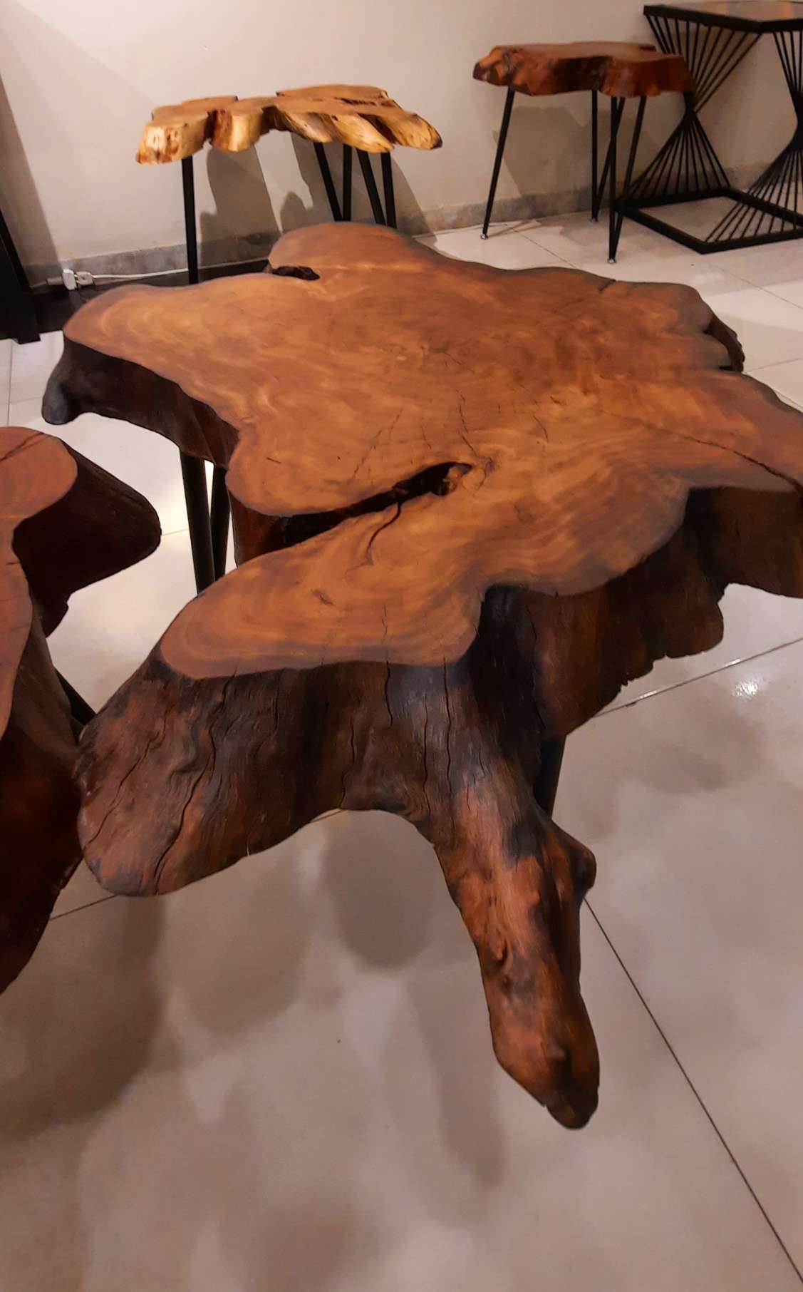 Set of two centre table