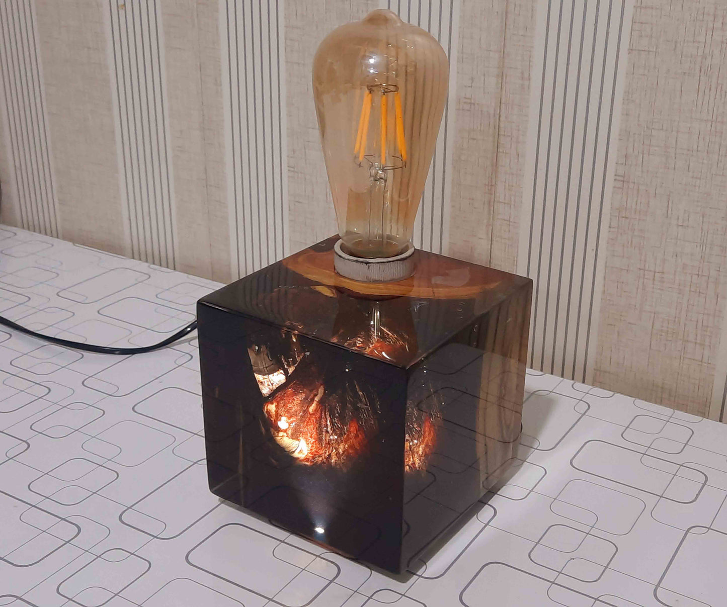 Wooden Lamp