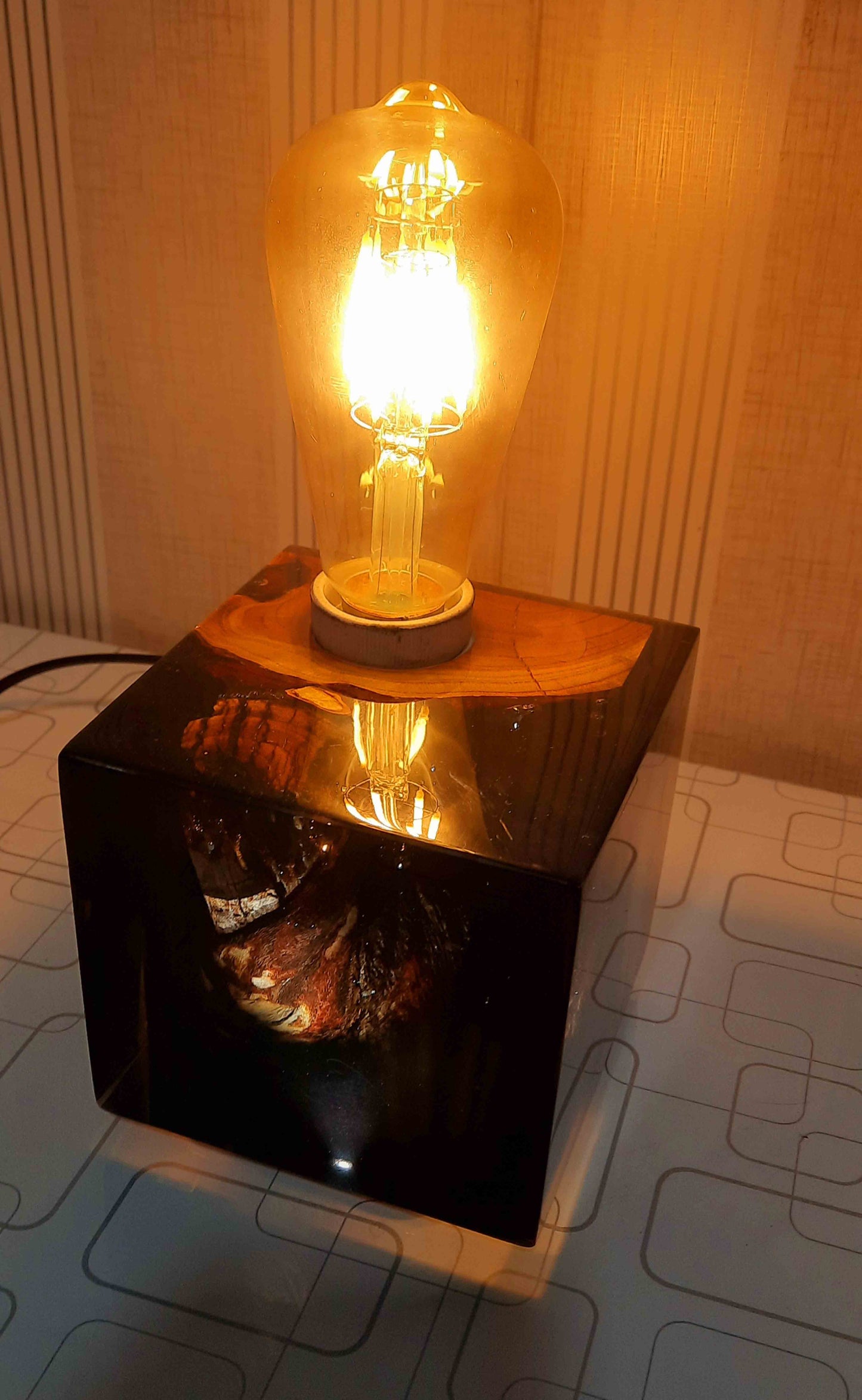 Wooden Lamp