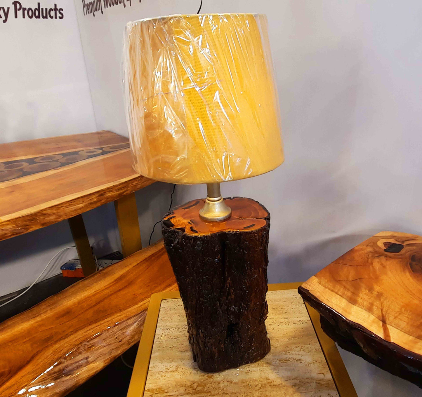 Wooden Lamp