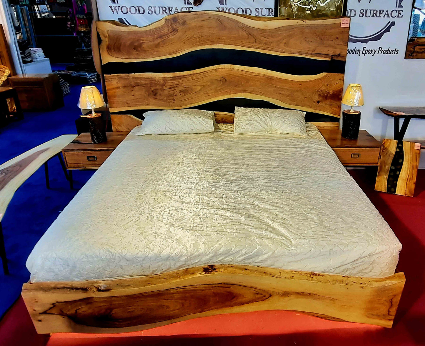 Wooden Bed