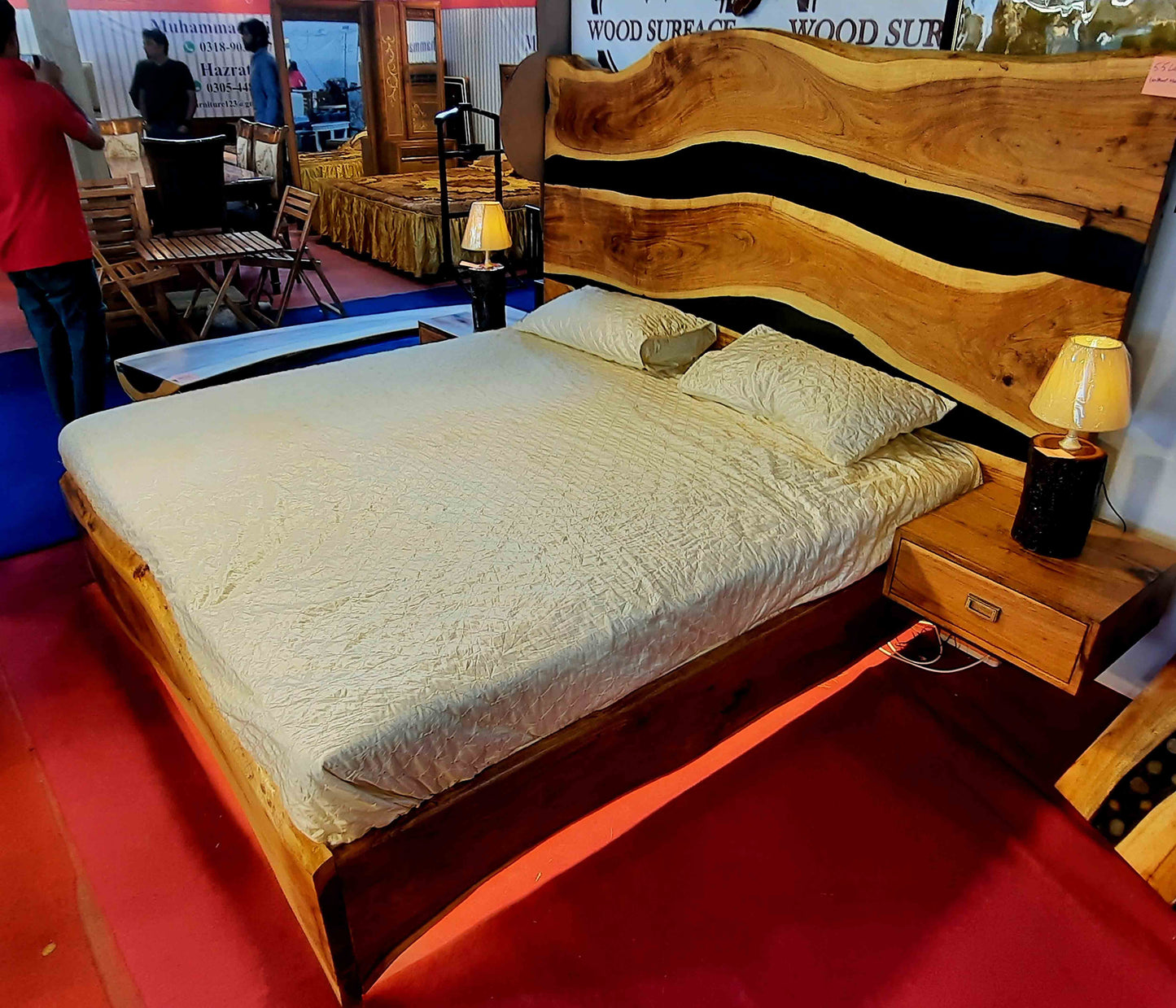 Wooden Bed