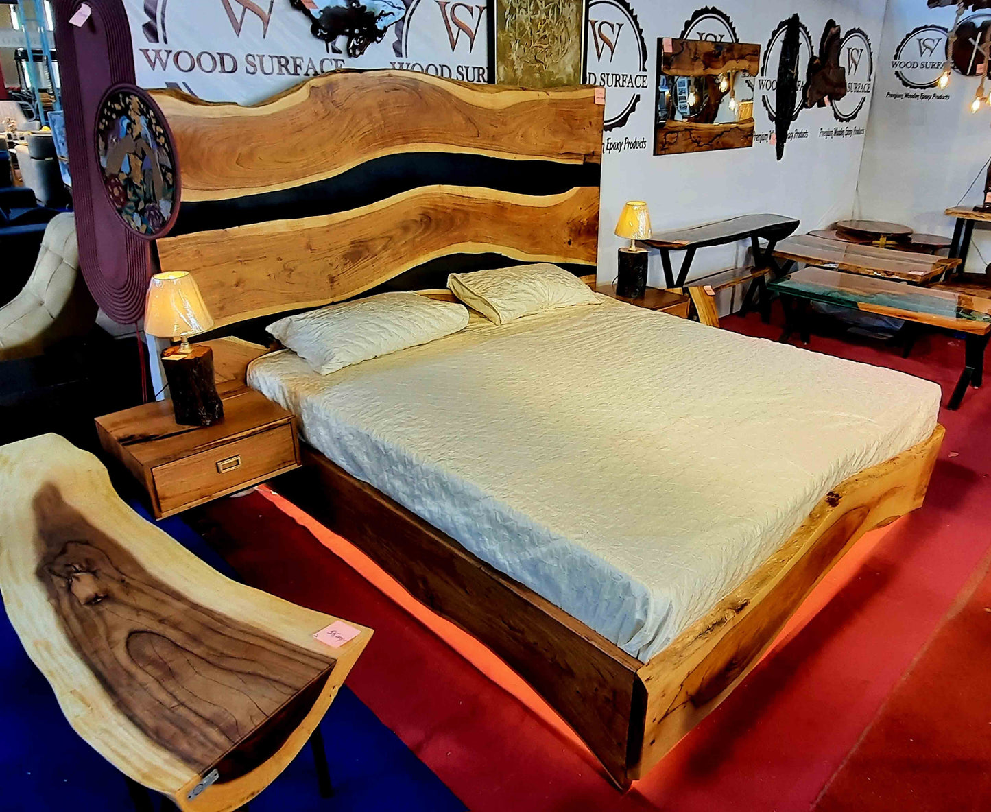 Wooden Bed