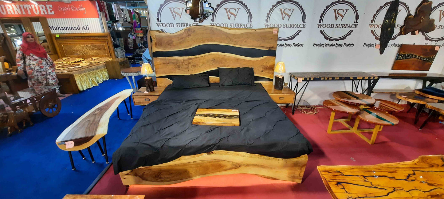 Wooden Bed