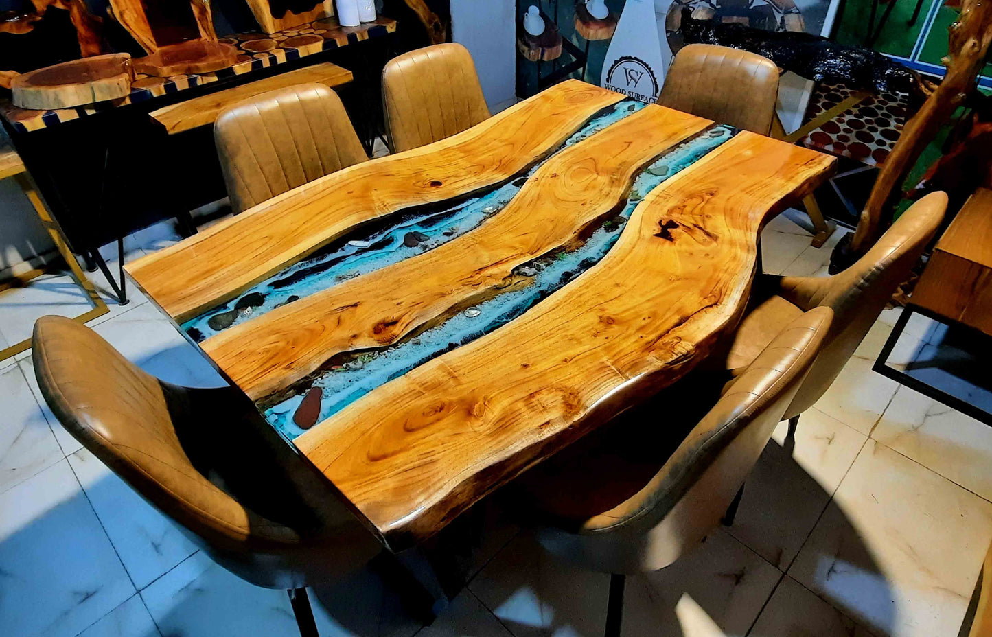 6 Seater Dining Table