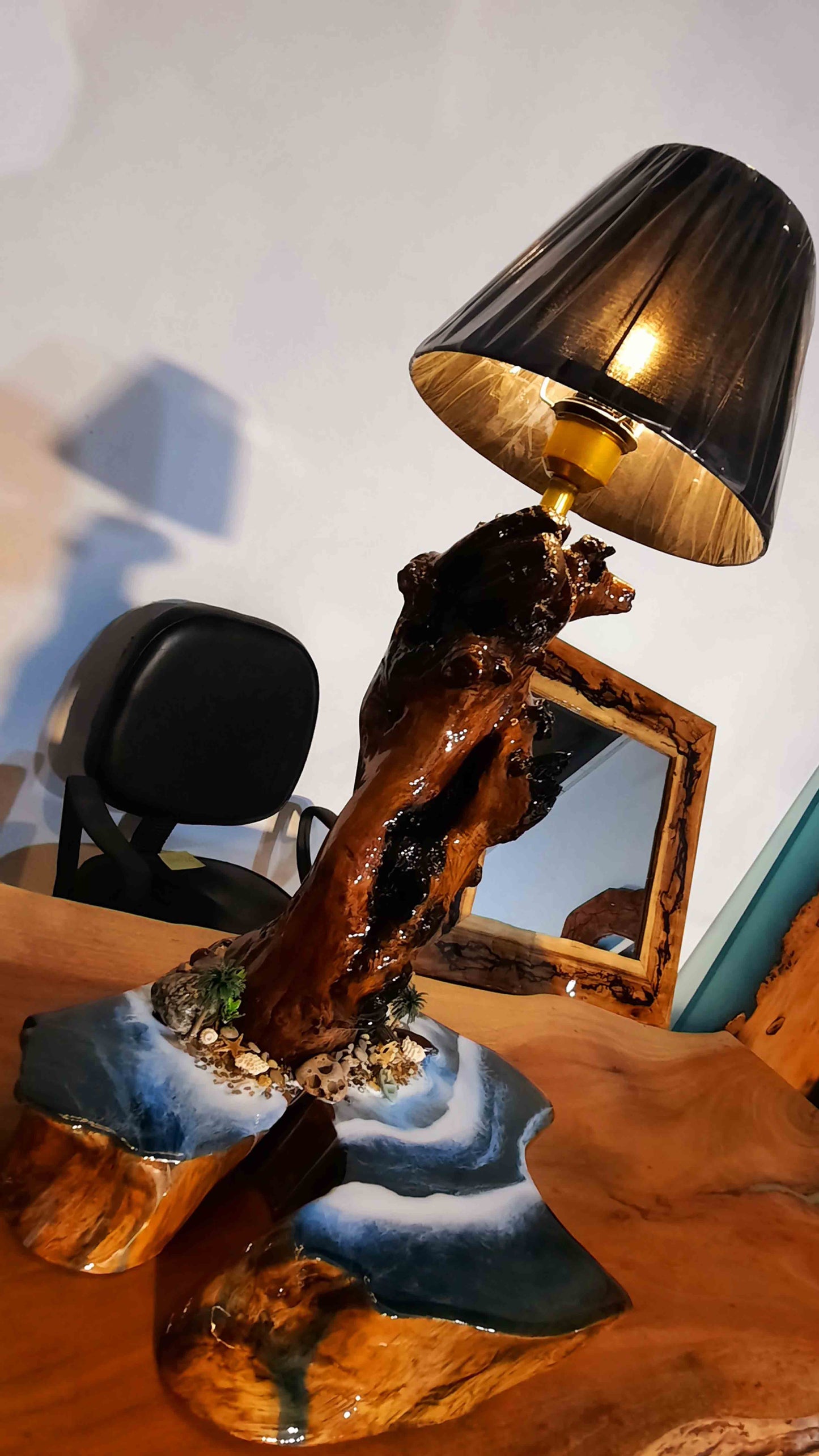 Wooden Lamp