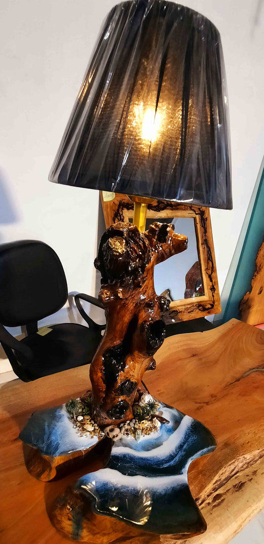 Wooden Lamp