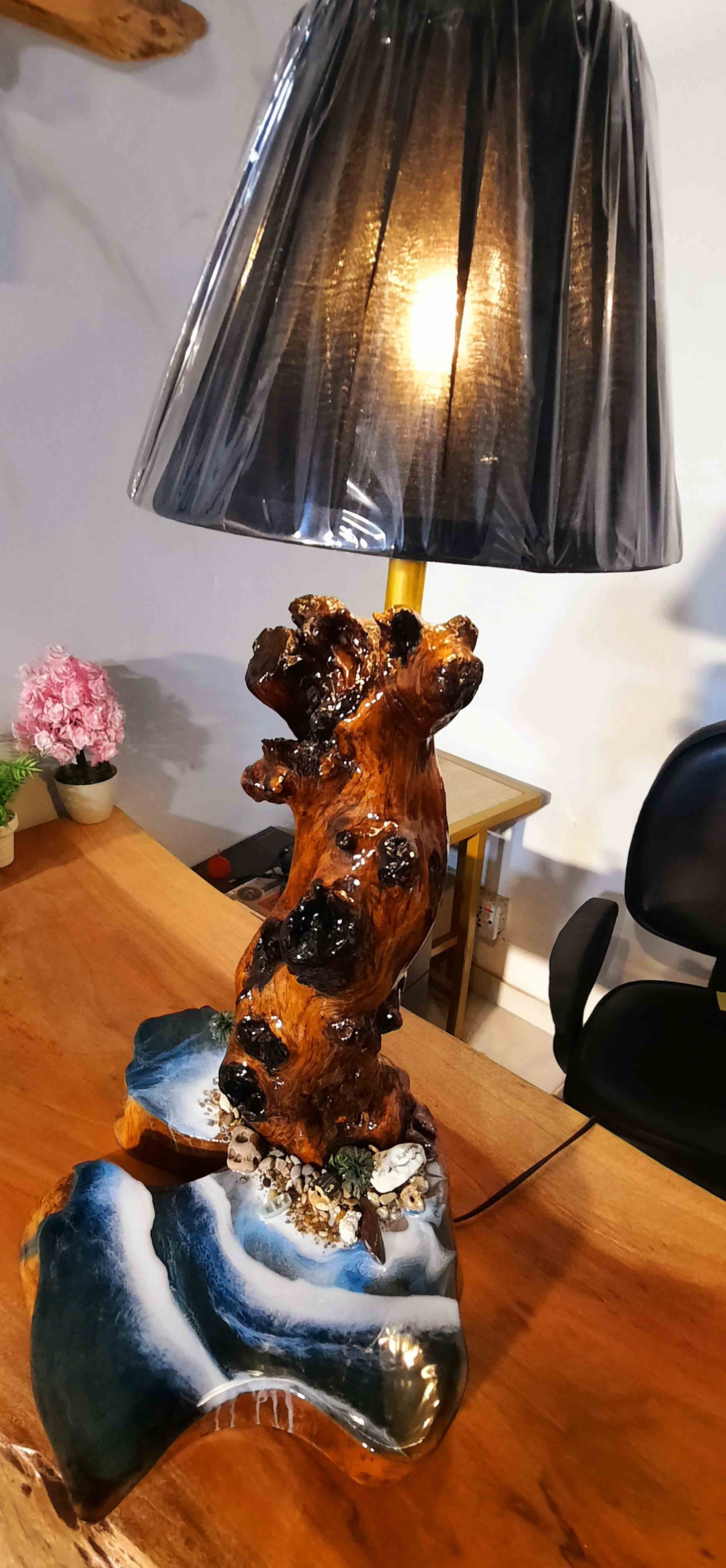 Wooden Lamp