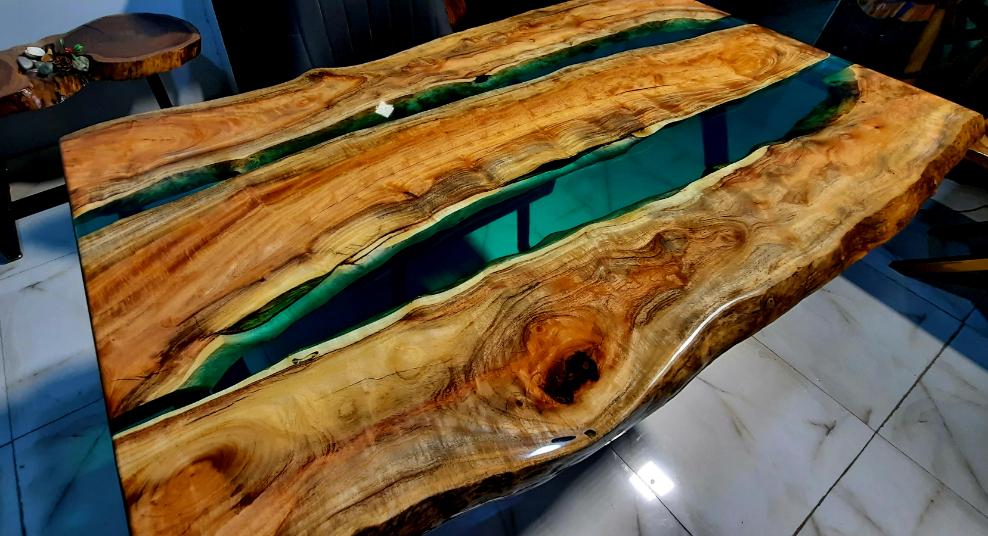 Office table – wood-surface