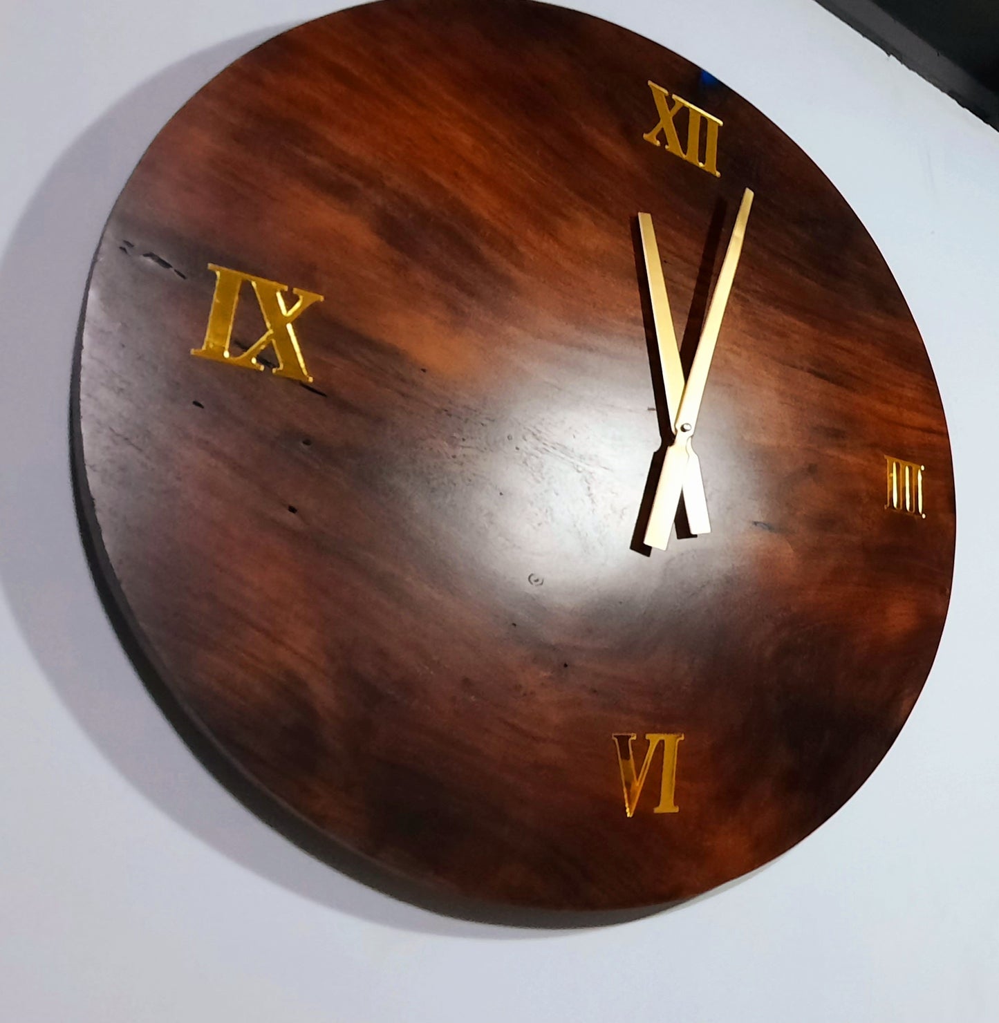 Wooden clock