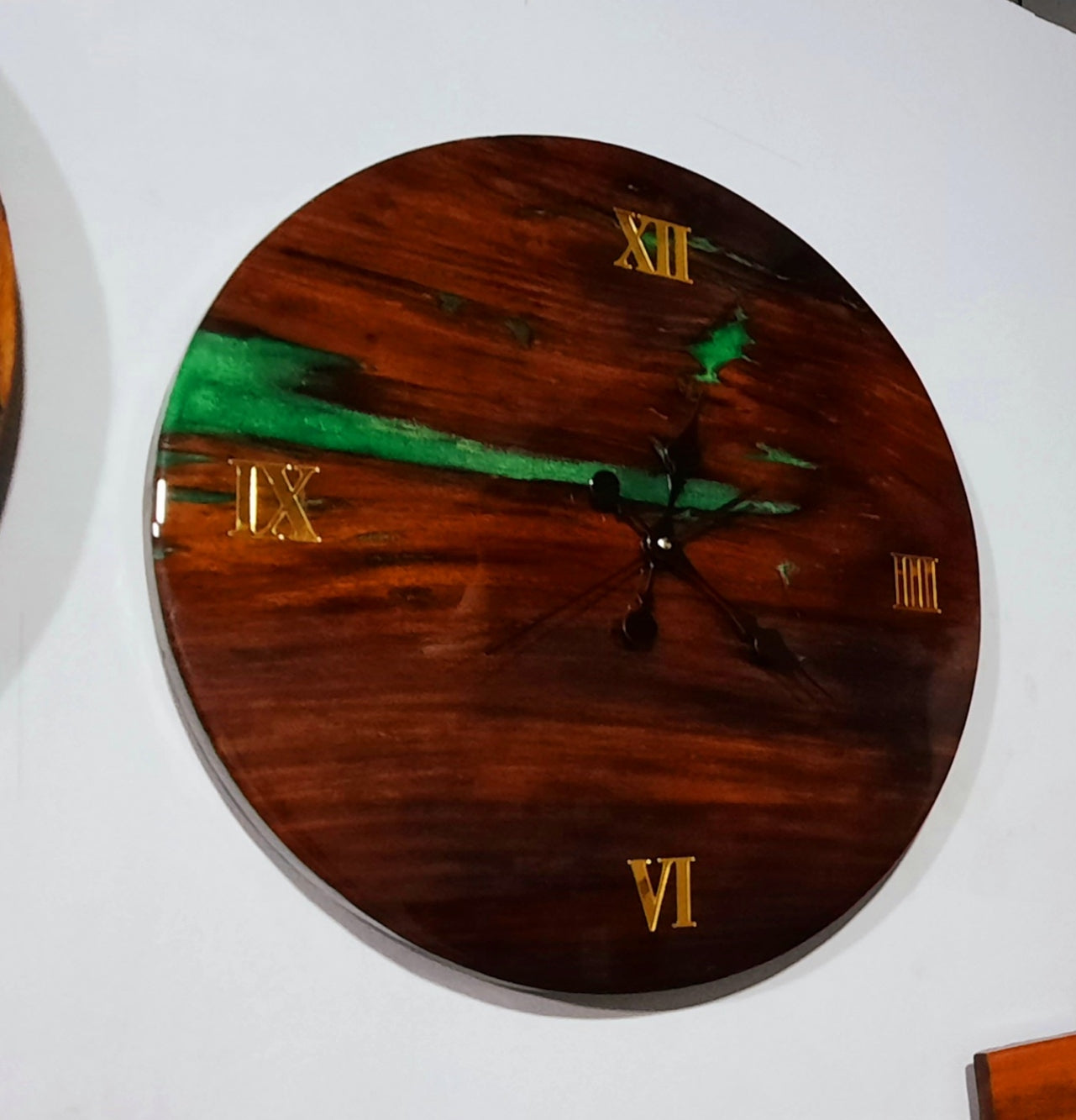 Wooden clock