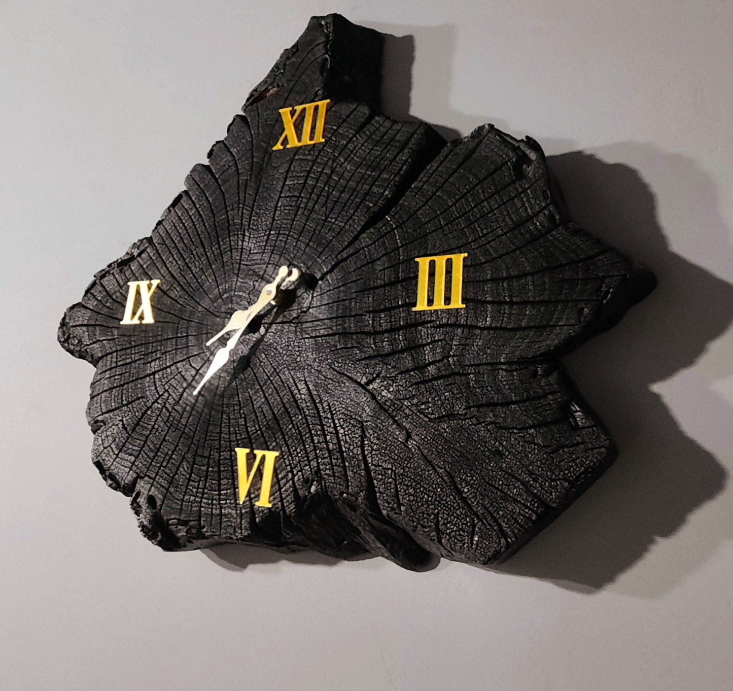 Charcoal clock