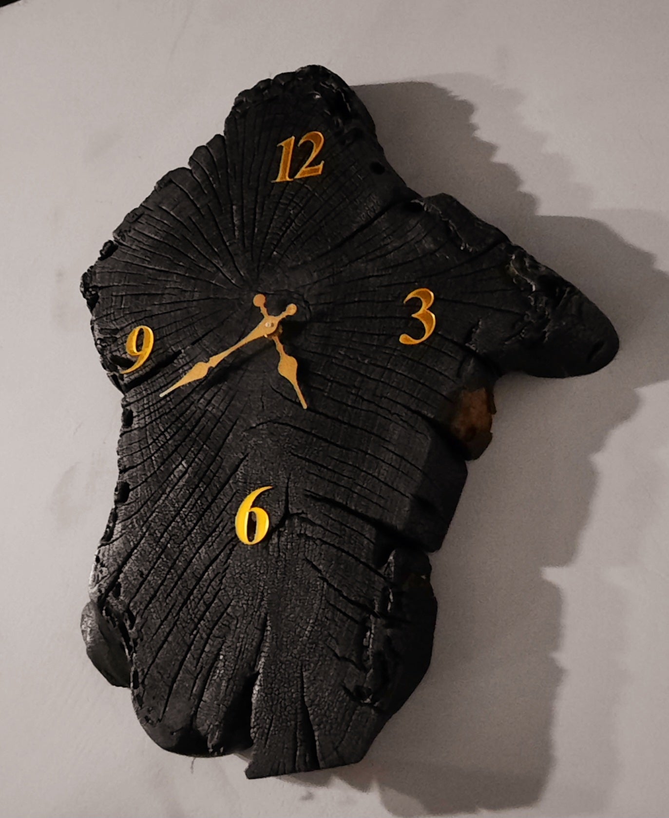 Charcoal clock