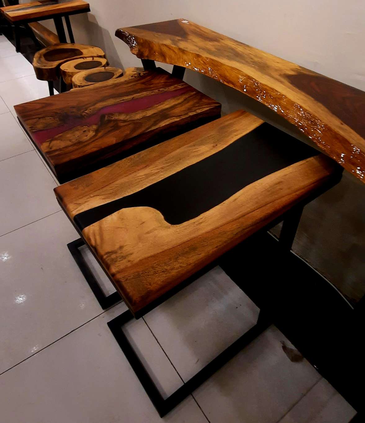 Sofa side tables