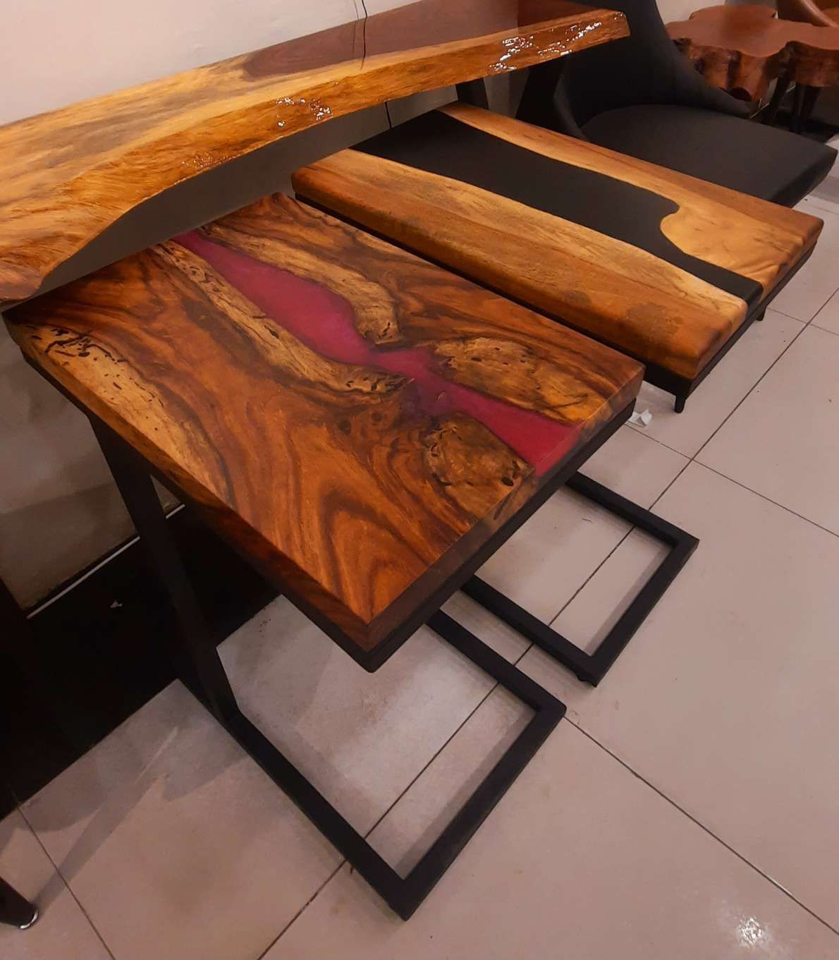Sofa side tables